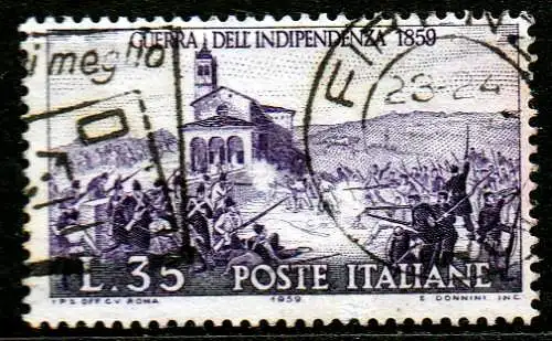 Italien, Mi-Nr. 1046 gest., 100. Jahrestag des Einigungskrieges