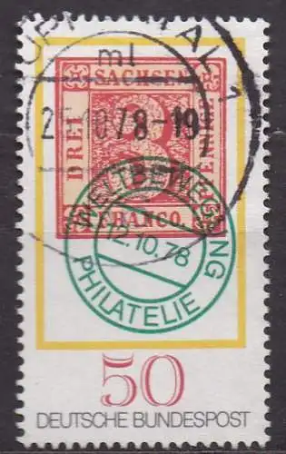 BRD, Mi-Nr. 981 gest., Tag der Briefmarke