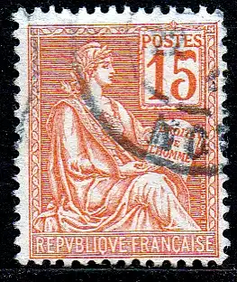 Frankreich, Mi-Nr. 92 gest., allegorische Darstellung