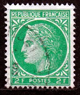 Frankreich, Mi-Nr. 686 gest., Ceres