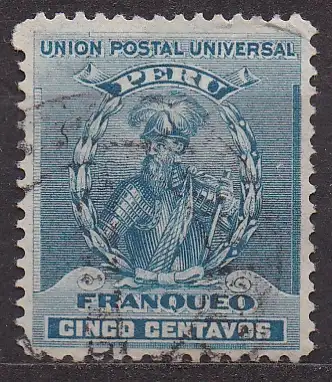 Peru, Mi-Nr. 104 gest., Francisco Pizarro