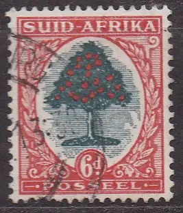 Südafrika, Mi-Nr. 198 gest., Szenen aus Südafrika: Orangenbaum