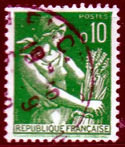 Frankreich, Mi-Nr. 1275 gest., Bäuerin