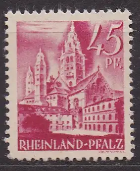 Französische Zone - Rheinland-Pfalz, Mi-Nr. 10 **