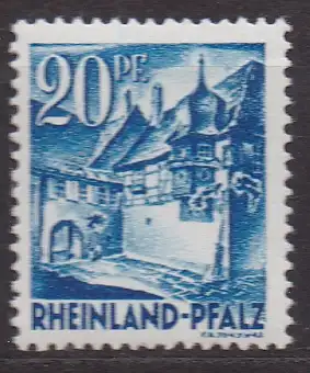 Französische Zone - Rheinland-Pfalz, Mi-Nr. 7 **