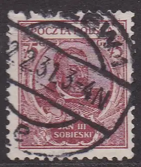 Polen, Mi-Nr. 264 gest., König Johann III. Soboeski