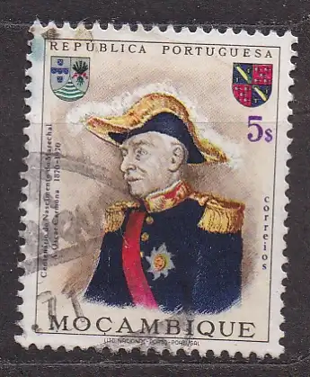 Mocambique, Mi-Nr. 552 gest., Marschall Carmona