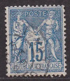 Frankreich, Mi-Nr. 83 gest., Allegorien