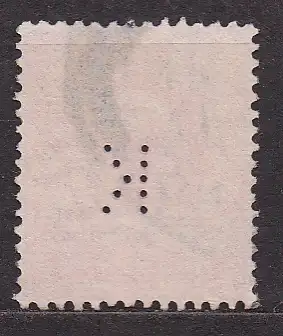 Großbritannien, Mi-Nr. 104 A gest., König Edward VII. (mit Firmenlochung)