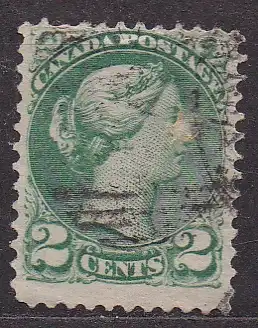 Kanada, Mi-Nr. 27 a A gest., Königin Victoria