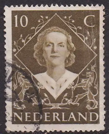 Niederlande, Mi-Nr. 509 gest., Königin Juliana