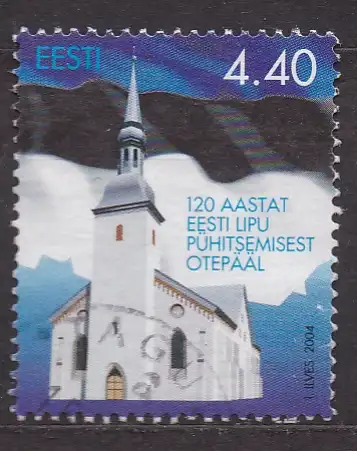 Estland, Mi-Nr. 490 gest., 120 Jahre Nationalflagge