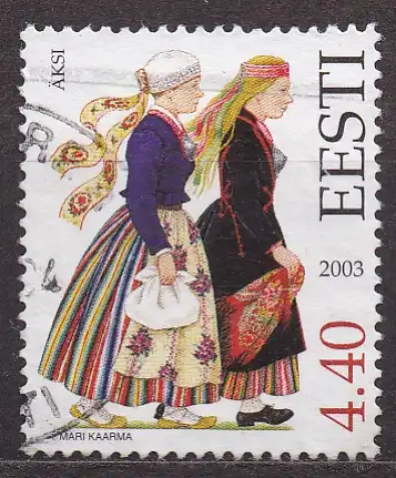 Estland, Mi-Nr. 472 gest., Trachten