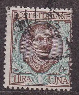 Italien, Mi-Nr. 83 gest., König Viktor Emanuel III.