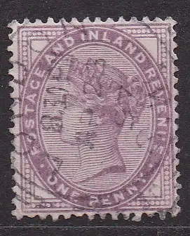 Großbritannien, Mi-Nr. 65 II gest., Königin Viktoria