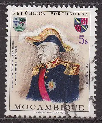 Mocambique, Mi-Nr. 552 gest., Marschall Carmona