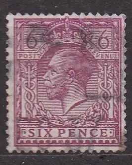 Großbritannien, Mi-Nr. 162 X gest., König Georg V.