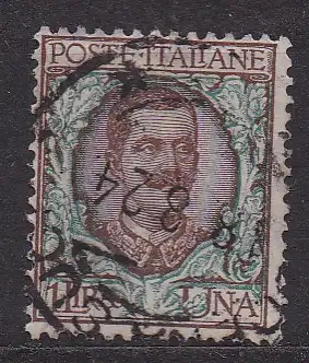 Italien, Mi-Nr. 83 gest., König Viktor Emanuel III.