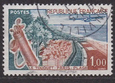 Frankreich, Mi-Nr. 1408 gest., Le Touquet-Paris-Plage