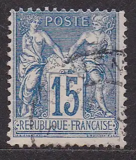 Frankreich, Mi-Nr. 83 gest., Allegorien