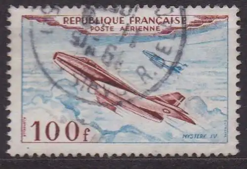 Frankreich, Mi-Nr. 987 gest., Flugzeug