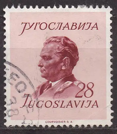 Jugoslawien, Mi-Nr. 694 gest., 60. Geburtstag von Josip B. Tito