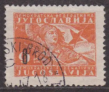 Jugoslawien, Mi-Nr. 493 y gest., Partisanin