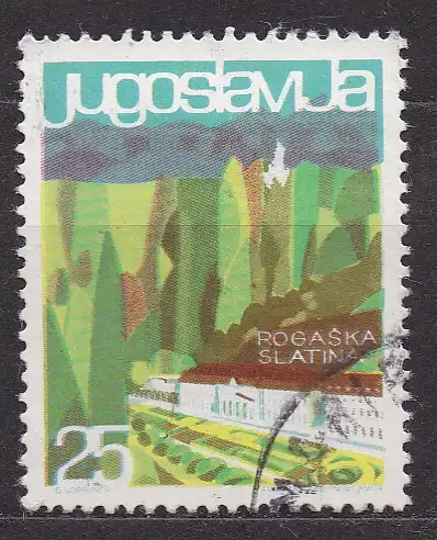 Jugoslawien, Mi-Nr. 1125 gest., Tourismus: Rogacka Slatina