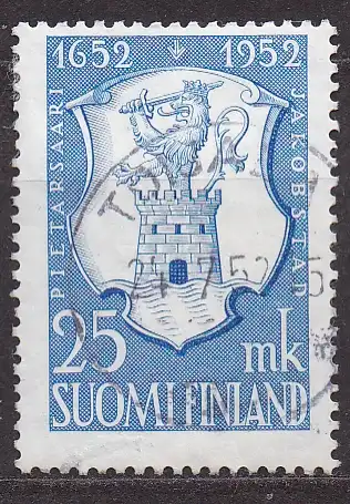 Finnland, Mi-Nr. 410 gest., 300 Jahre Stadt Pietarsaari