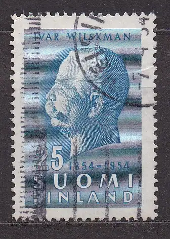 Finnland, Mi-Nr. 421 gest., 100. Geburtstag von Ivar Wilskman