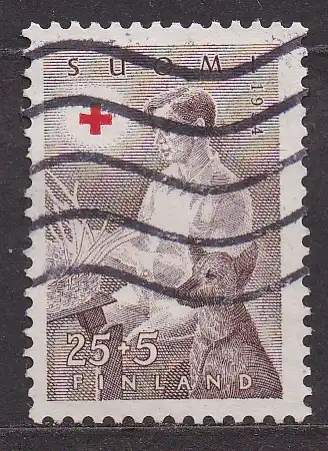 Finnland, Mi-Nr. 424 gest., Rotes Kreuz