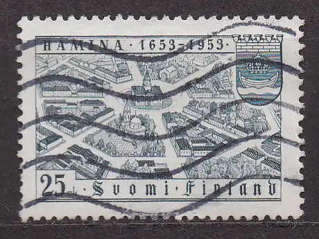 Finnland, Mi-Nr. 417 gest., 300 Jahre Stadt Hamina
