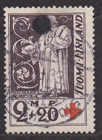 Finnland, Mi-Nr. 182 gest., Rotes Kreuz