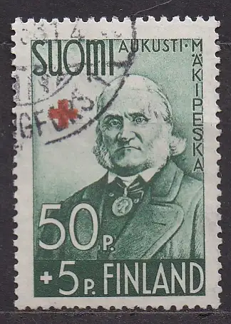 Finnland, Mi-Nr. 204 gest., Rotes Kreuz