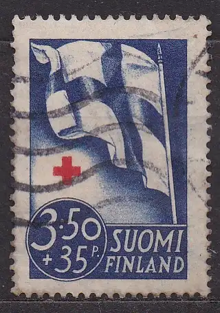 Finnland, Mi-Nr. 236 gest., Rotes Kreuz