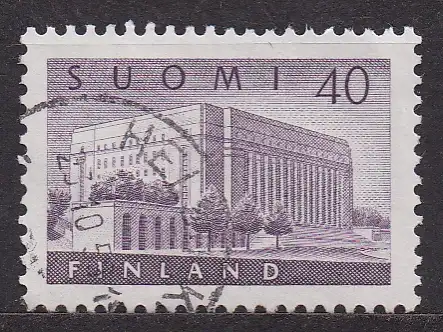 Finnland, Mi-Nr. 467 gest., Reichstagsgebäude
