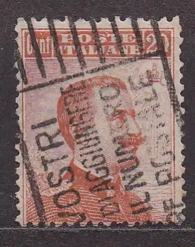 Italien, Mi-Nr. 129 gest., König Viktor Emanuel III.