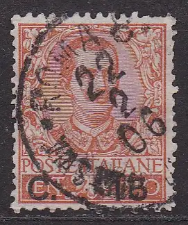 Italien, Mi-Nr. 86 gest., König Viktor Emanuel III.
