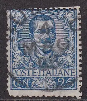 Italien, Mi-Nr. 79 gest., König Viktor Emanuel III.