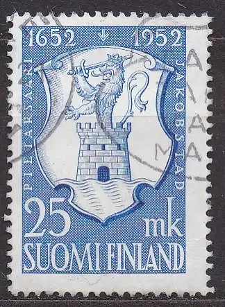 Finnland, Mi-Nr. 410 gest., 300 Jahre Stadt Pietarsaari