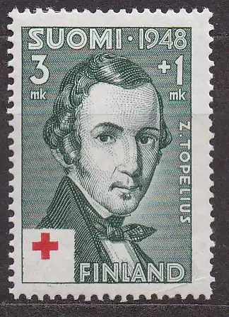 Finnland, Mi-Nr. 349 *, Rotes Kreuz