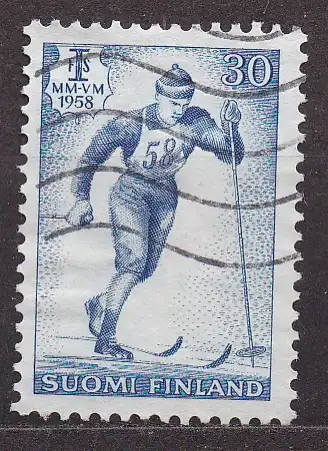Finnland, Mi-Nr. 490 gest., Nordische Ski-Weltmeisterschaften