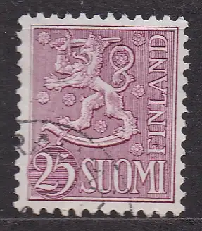 Finnland, Mi-Nr. 502 gest., Wappenlöwe