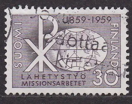 Finnland, Mi-Nr. 503 gest., 100 Jahre finnische Heidenmission