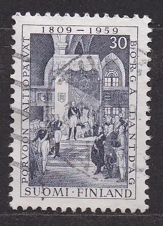 Finnland, Mi-Nr. 504 gest., 150. Jahrestag des Landtages in Porvoo