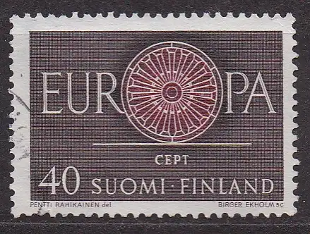Finnland, Mi-Nr. 526 gest., Europa CEPT 1960