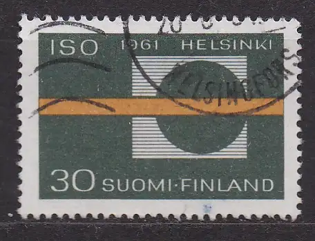 Finnland, Mi-Nr. 535 gest., Intern. Organisation für Standardisierung