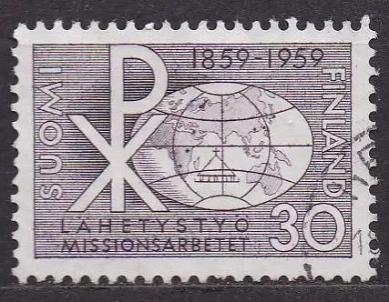 Finnland, Mi-Nr. 503 gest., 100 Jahre finnische Heidenmission