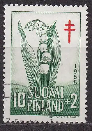 Finnland, Mi-Nr. 493 gest., Bekämpfung der Tuberkulose