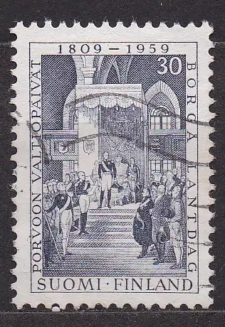 Finnland, Mi-Nr. 504 gest., 150. Jahrestag des Landtages in Porvoo